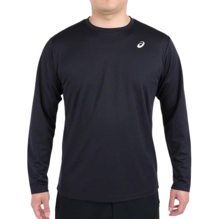 ASICS T Shirts Men s Black Crew Neck 2031E018-001 3L