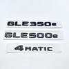 EAAKL1 3D plokščios raidės chromuotos juodos raidės GLE350e GLE500e GLE350de 4Matic ABS emblema Mercedes Benz W166 V167 automobilio bagažinės logotipo lipdukas