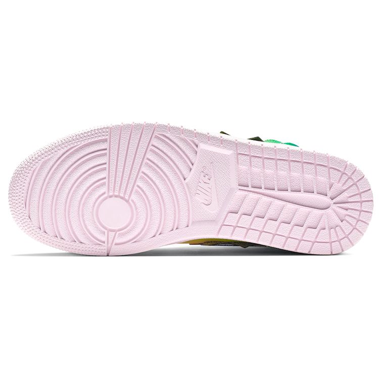 J. Balvin x Air Jordan 1 Retro OG High Barvy A Vibrace Unisex Tenisky Vícebarevné Černá Pěnově Růžová DC3481-900