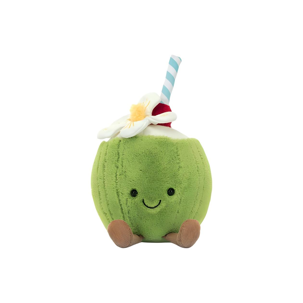 

JELLYCAT Aruba Coconut Cute Doll Plush Doll 12cm Tall Box Not Included