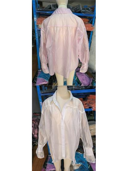 Moda Autunnale Donna 2026: Camicia a Manica Lunga Monocolore con Revers Ampio Stile Europeo & Americano