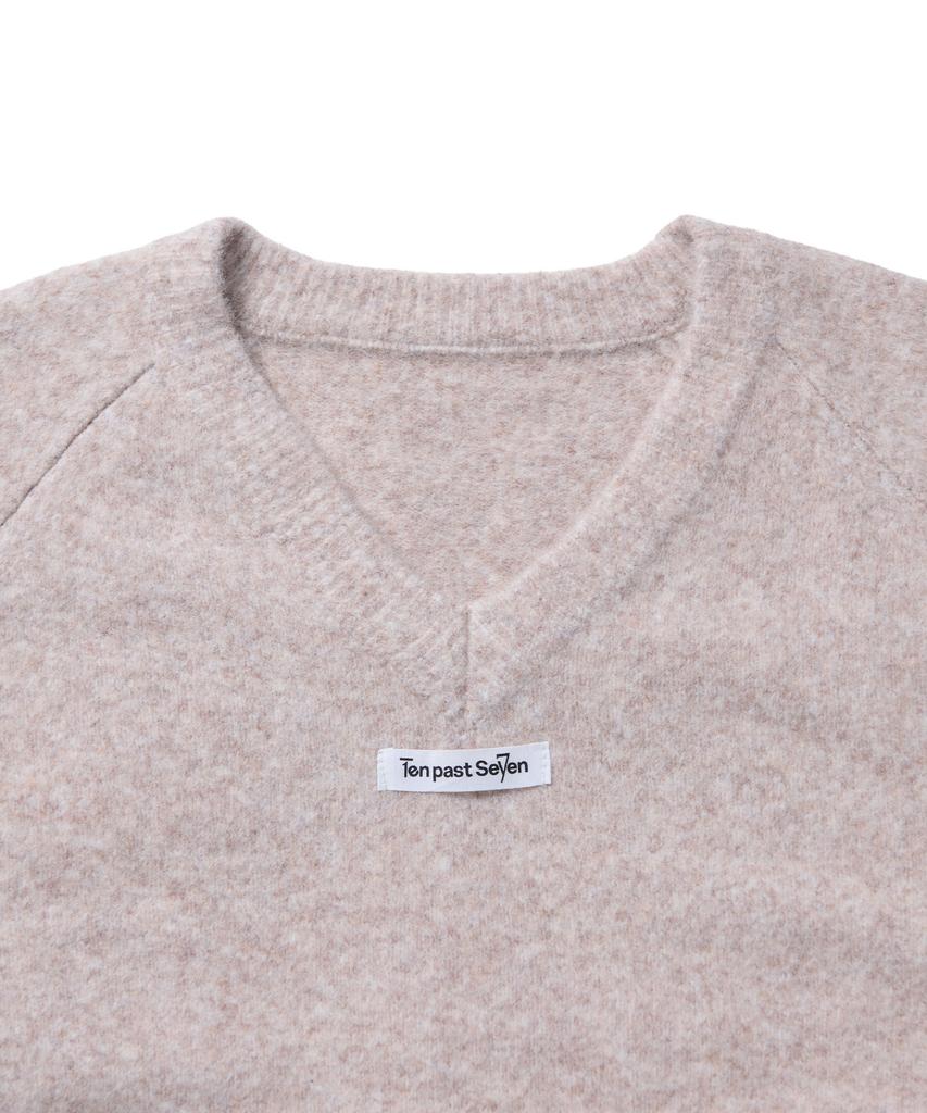 TEN PAST SEVEN Basic Label Knit - Beige