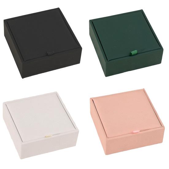 PU Jewelry Storage Box, with Multi-Layer Compartments Travel Jewelry Organizer, Lightweight Compact Case for Rings Earrings Bracelets