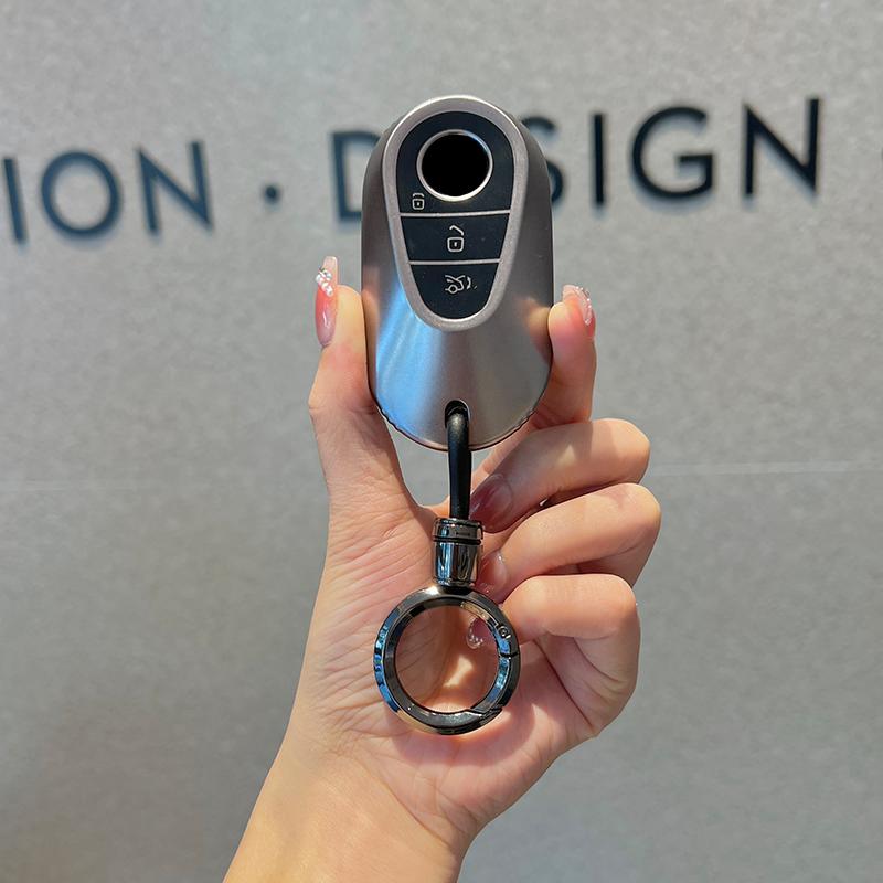 ICAR TPU Car Key Case Cover for Mercedes Benz 2022 C S Class W206 W223 S350 C260 C300 S400 S450 S500 Key Fob Shell Protector