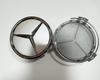 4 Replacement Parts of 75mm Wheel Hub Cover Logo, Car Wheel Center Cover Wheel Outer Sticker, Suitable for Mercedes Benz A, B, C
