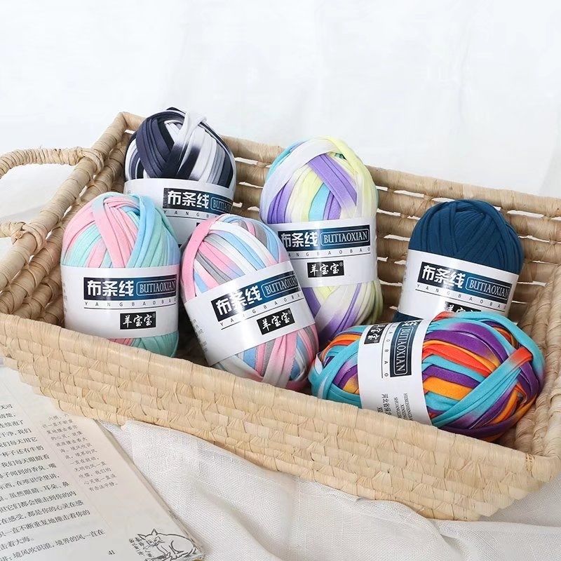 1 buc Fir tricotat pentru tricou Pentru geantă țesută Pălărie Papuci Suport de pahar Pătură Fir Poliester moale Fir croșetat Pânză moale Fir