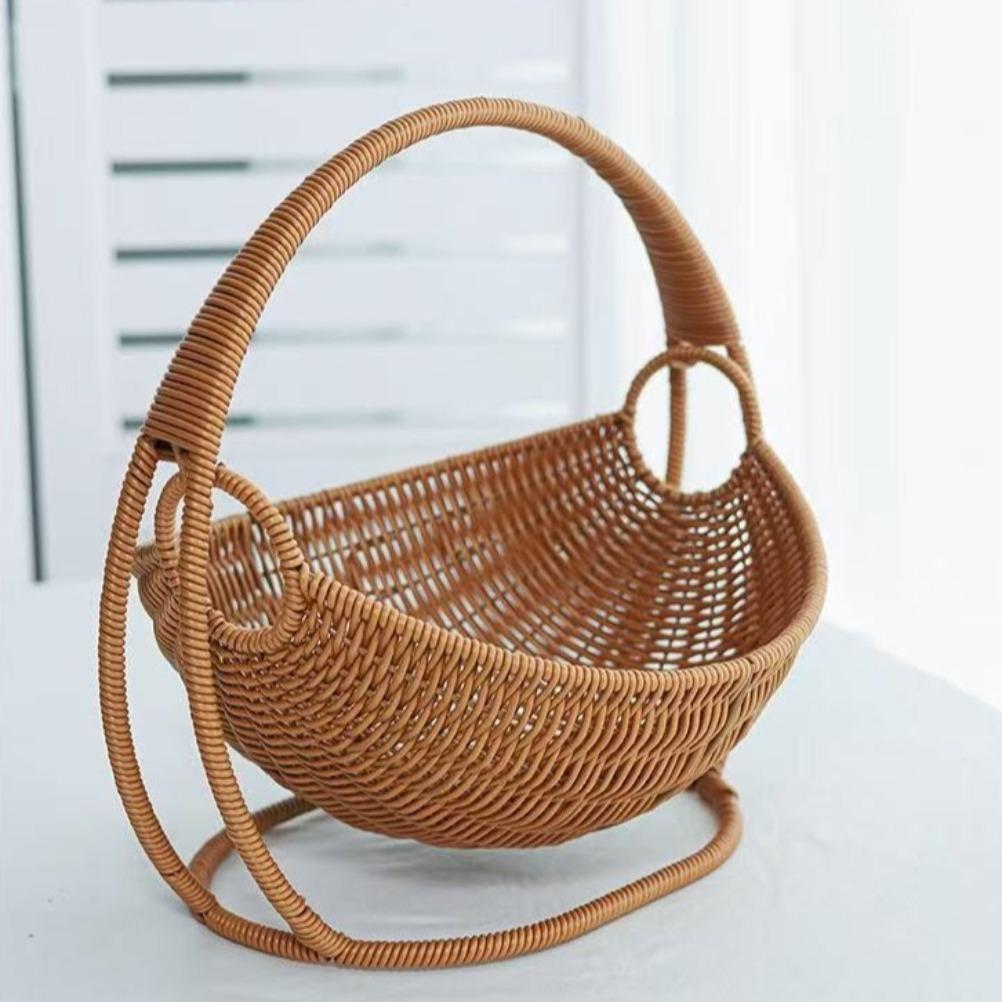 Cat Hammock with Bracket Indoor Hanging Pet Beds for Cats and Small Pets Weight Bearing 6.61 Pounds (3 Kilograms) Rattan Design
