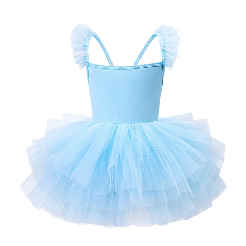 Summer Kids Dress Tutu Ballerine Children Clothing Vestidos Girl Ballet Leotards Dance Gymnastics Thin Ballet Girls Dresses