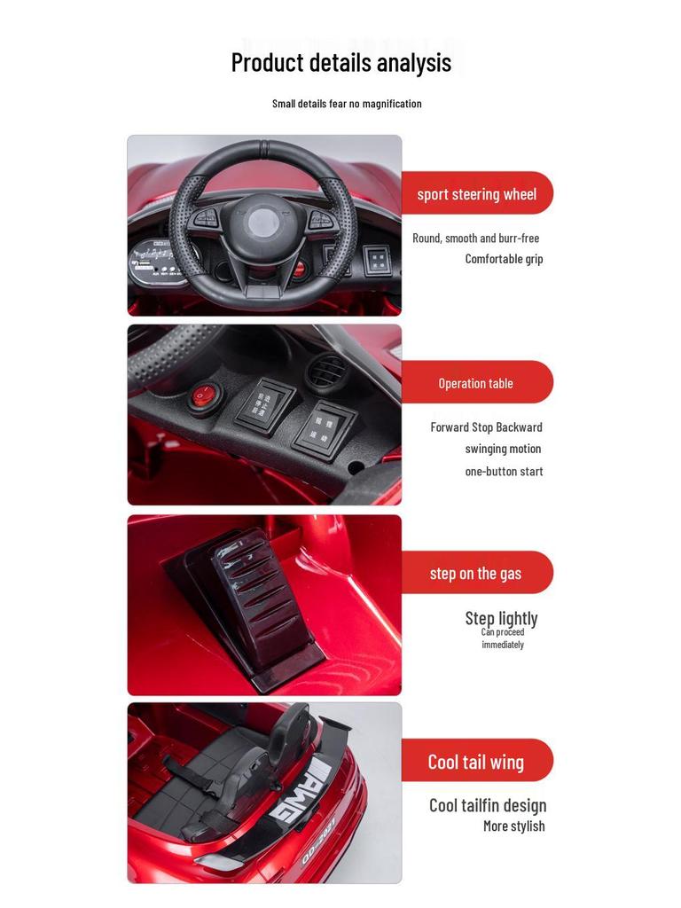 Mașină electrică off-road cu 2 locuri pentru copii Mercedes-Benz cu muzică și telecomandă