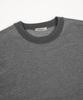 BIRBANTE Soft Washable Two-Tone Round Knit - Grey