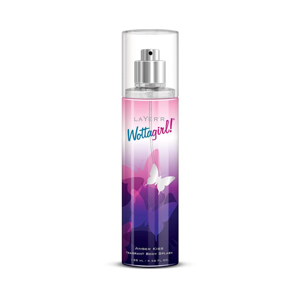 Layer'r Wottagirl Body Splash Amber Kiss 135 ml