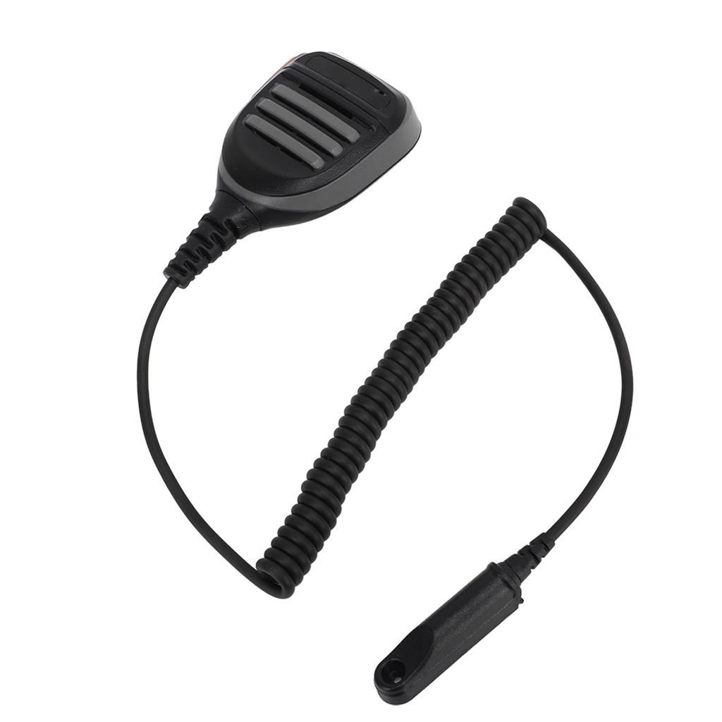 Walkie Talkie Speaker Waterproof 360 degrees  Rotatable Portable Handheld Two Way Radios Replacement for Baofeng UV‑9R