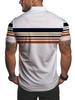 Men'S Print Polo Shirt | Skinny Fit, Slight Stretch, Button Collar, Casual Style, Print Design, Quick-Dry and Breathable