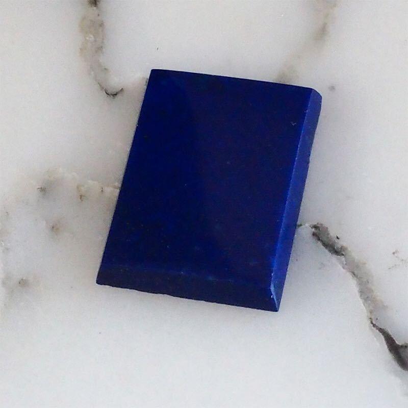 Used Lapis Cabochon Loose Indian Jewelry Silver Accessory Engraving Material Bare Stone Lazuli Amulet Lucky Blue Lapis Lazuli Stone #011