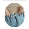 Bowknot Waist Buckle Detachable Pant Clips Jeans Button Snaps Adjustable No Sewing Waistband Tightener Clothing Accessories