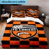 3PCS Lori-ent Football Club Bedding Set,Including 1pc Duvet Cover And 2pcs Pillowcases Perfect for Bedroom, Dormitory, Fan Christmas gift