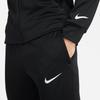 Nike Solid Color Stand Collar Slim Fit Jacket Letter Print Drawstring Cuffed Sports Long Pants Casual Sports Set Men Sets Black DC9066-010