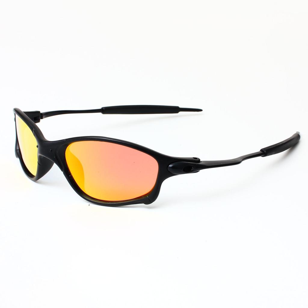 Unisex Polarized Cycling Sunglasses with Retro Zinc Alloy Frame for Outdoor Sports