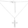 Silver Necklace with Cubic Zirkonia (2143819)