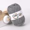 25g Milk Cotton Yarn Crochet Knitting Wool Needlework Dyed Lanas for Crochet Crafts Sweater Hat Dolls Scarf DIY Knitting Line