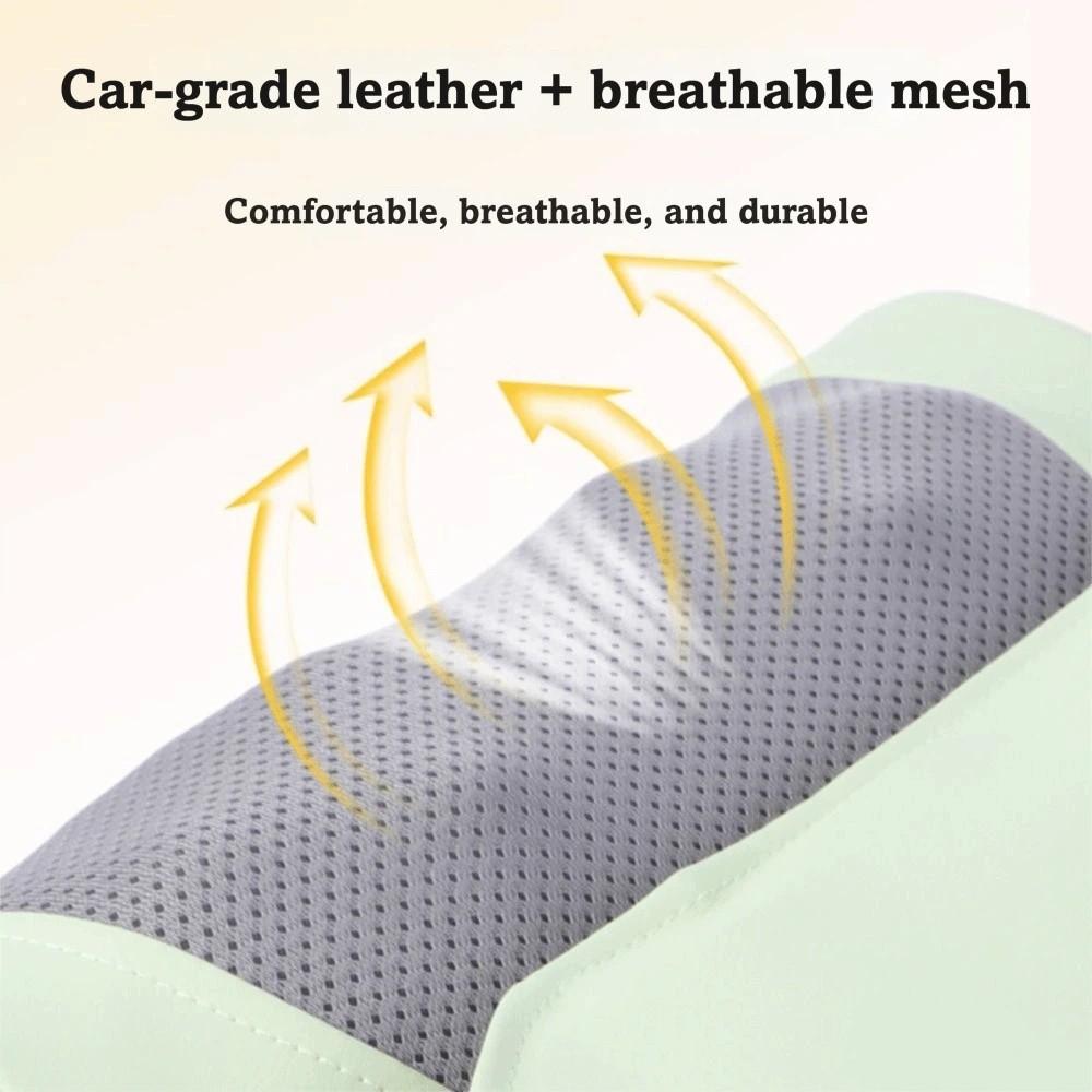 Built-in Heat Neck Massage Pillow Deep Tissue Full Body Massager Neck Shoulder Waist
