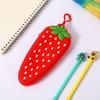 Silicone Pen Bag Cat Paw Design Stationery Pouch Multi-functional Pencil Case  Gift