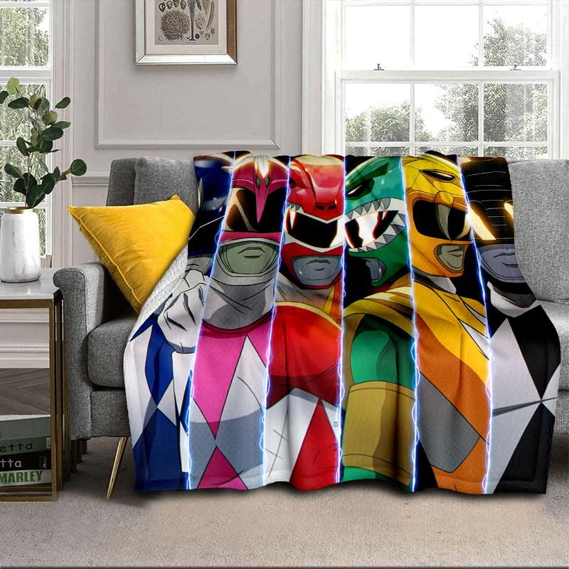 Rangers Team-up Blanket Flannel Blanket for bed, sofa, Camping, Hiking, Picnic Essentials, gift for family Fan gifts