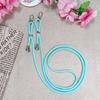 Adjustable Phone Strap with Diagonal Lanyard and Anti-Lost Chain, Wearable as a Crossbody Mobile Case Lanyard