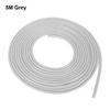 5M Car Door Edge Rubber Scratch Protection U Type Protection Strips Anti Collision Rubber Sealing Trim for Auto Door Protector