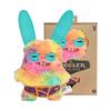 Fuggler WIDE EYED WEIRDO Fluffy Soft Toy Stuffed Toy Teeth Beastie Peculiar Sweet Humorous Fluffy Model Chlidren Xmas Party Souvenir