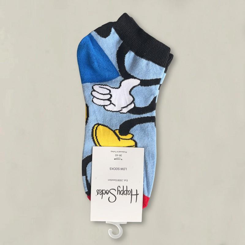 Happy Socks Womens Ankle Cartoon Cute Cotton Low Cut Colorful Casual