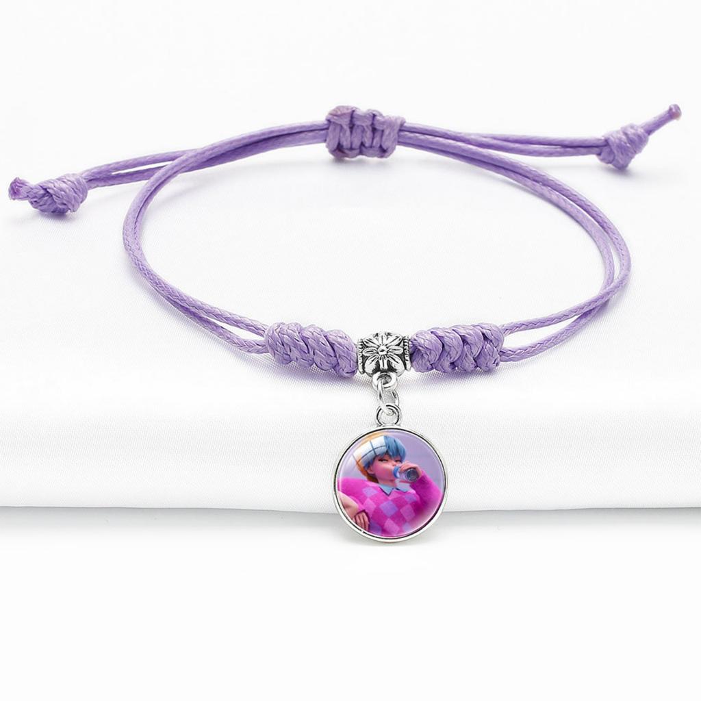 Vajra Weaving Knot Bracelet With Multi-Color Adjustable Pendant