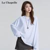 La Chapelle Women's Snowflake Cotton Long Sleeve T-Shirt