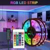 5V RGB LED Streifen Lichter 12LEDs/Meter 5050RGB Licht Streifen LED Band Licht IR Fernbedienung