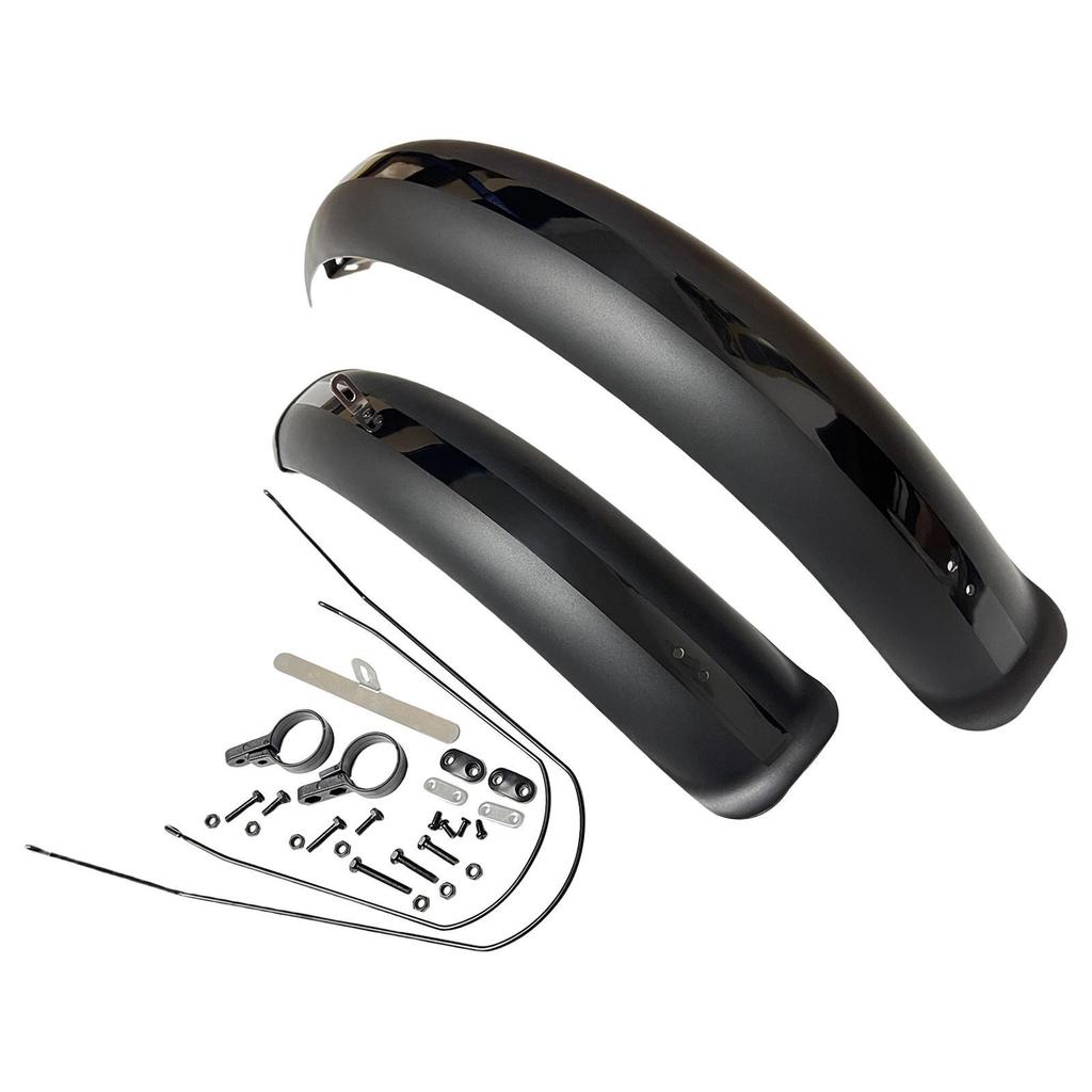20" X4.0 Bike Fenders Fat Tire Mud Guards Fender Set Mudguards For BMX Folding Snow E-Bike Bicycle MTB Cycling Set Accessories
