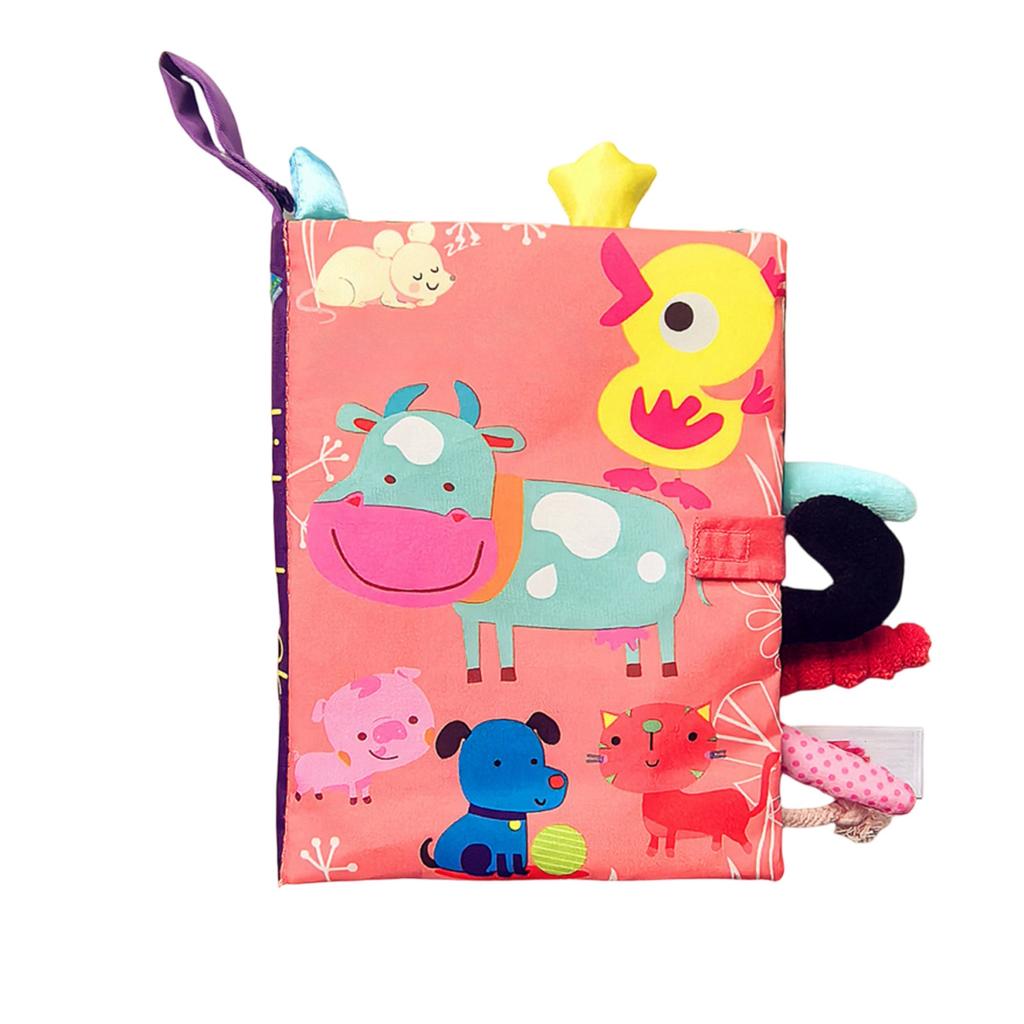 Baby Enlightenment Cloth Book, Baby Sensory Training Book, Children's Grip Toys