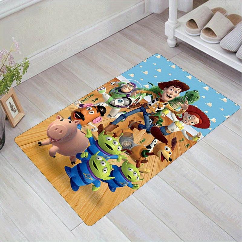 

1pc Toy Story Pattern Area Rug Soft Flannel Floor Mat for Living Room,Office,Bedroom and Carpet,Sofa Coffee Table Floor Mat 60cm by 90cm