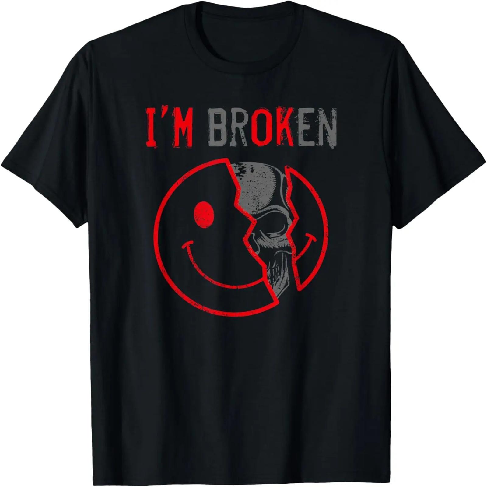 

I m Ok I m Broken Invisible Illness I Am Ok Broken T-Shirt XXXXXL чёрный