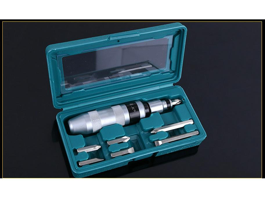 Yonggong 7-Piece Impact Screwdriver Set In Tin Box