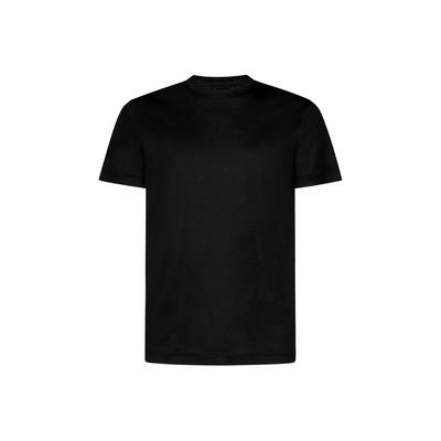 Solid Logo Short Sleeve T-Shirt Men Tops Black 8N1TE8-1JUVZ-0999