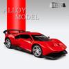 1/32 Laferrari  P80C Alloy Racing Car Model Diecast Metal Toy Sports Car Model Simulation Sound and Light Collection Children Gift
