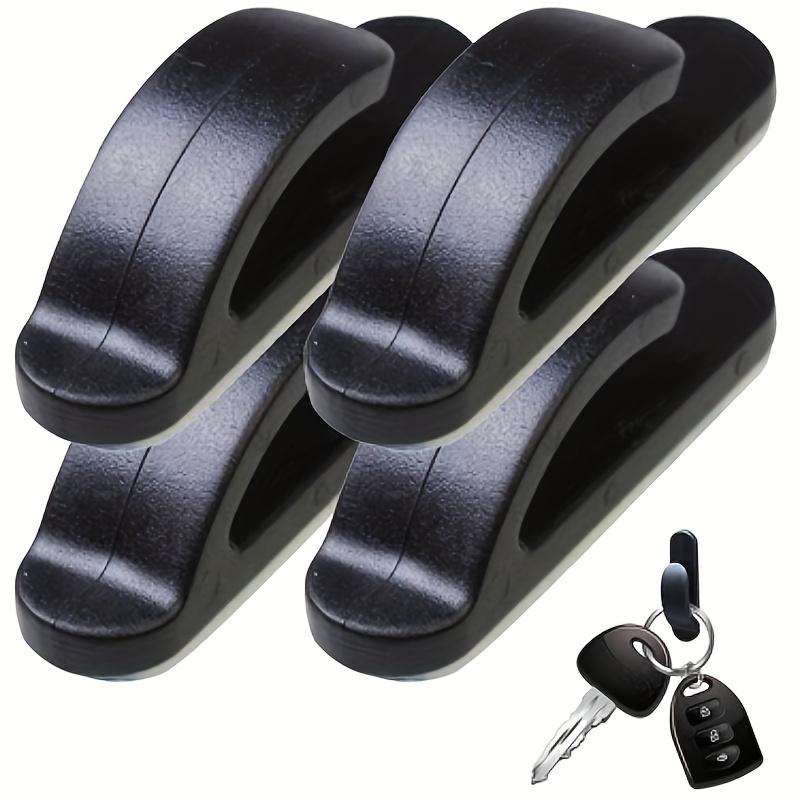 4pcs Black Self-Adhesive Car Hooks - Perfect for Bags & Purses,Easy Install Interior Organizer-For Car Interior Organization-Suitable for All Vehicles