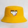 Adult Burne Out Summer Bob Unisex Outdoor Sun Visor Fisherman Cap Woman Man Casual Daily Reversible Bucket Hats Boy Sprots Caps
