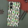 Cactus Succulent Case For Realme C75 C65 C67 C71 C63 C61 C55 C51 C53 C35 11 12 13 14 15 Pro Plus GT6 GT7 Pro