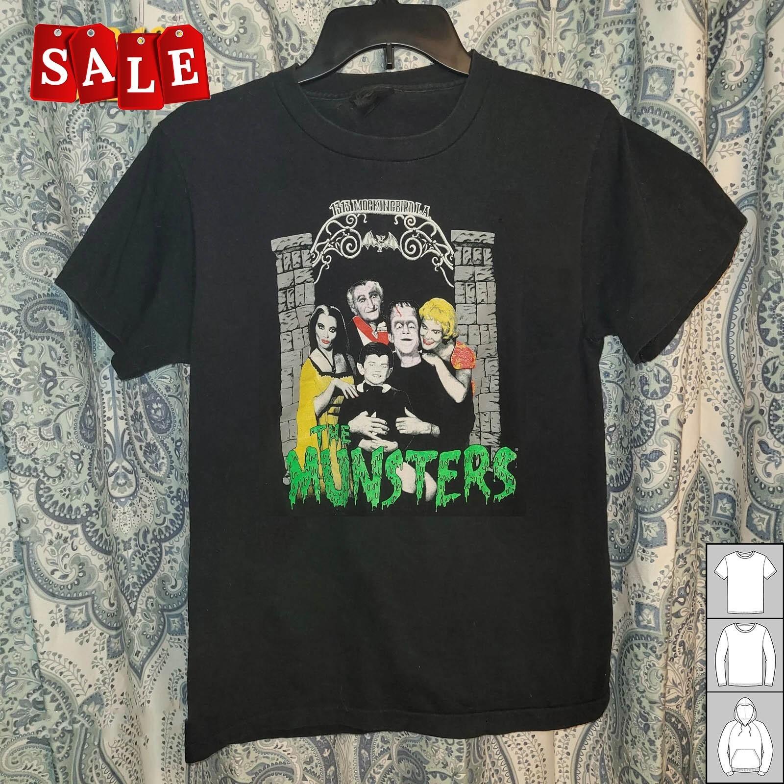 Hot The Munsters 1313 Mockingbird Ln Gift For Fans Unisex S-5XL Shirt NH673 S