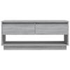 VidaXL Meuble TV Sonoma gris 102 x 41 x 44 cm Aggloméré