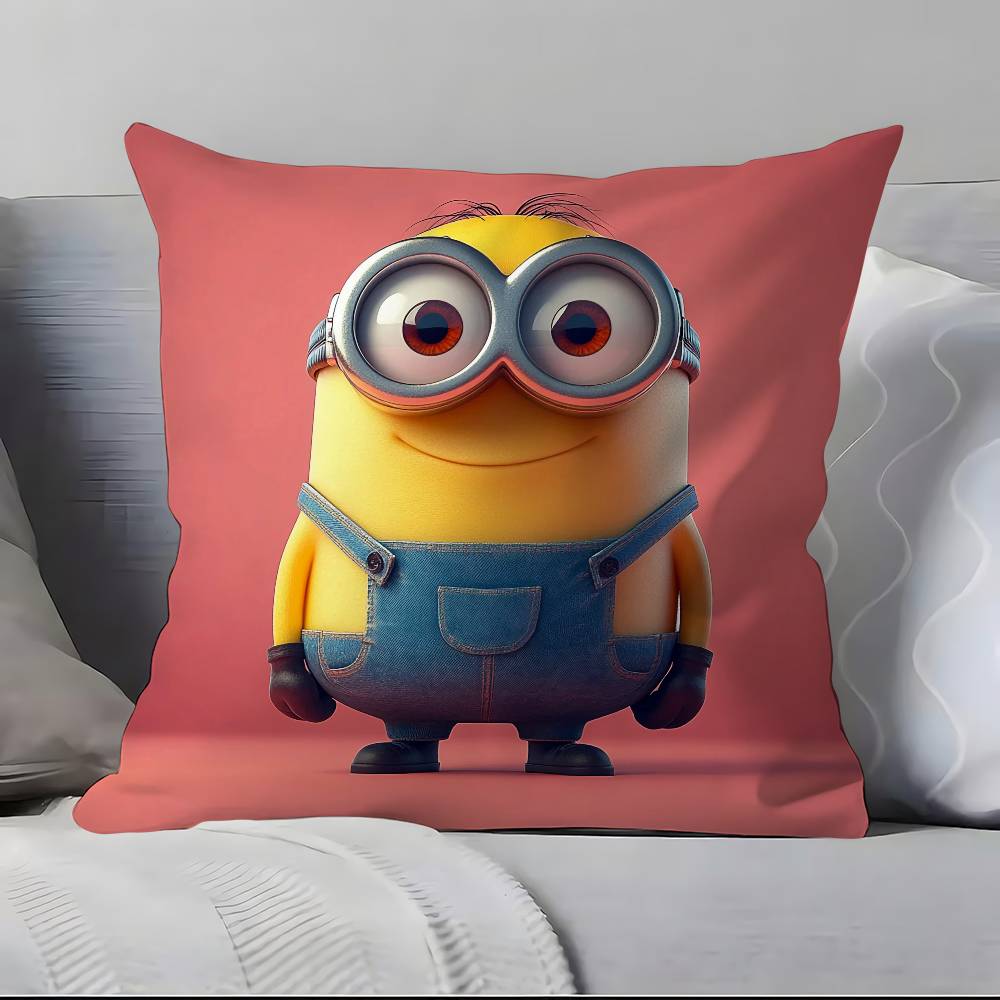 Cute Cartoon Thief Dad M-M-Minions Pillow Case Pillowcase Soft Skin Friendly & Comfortable With A Hidden Zipper