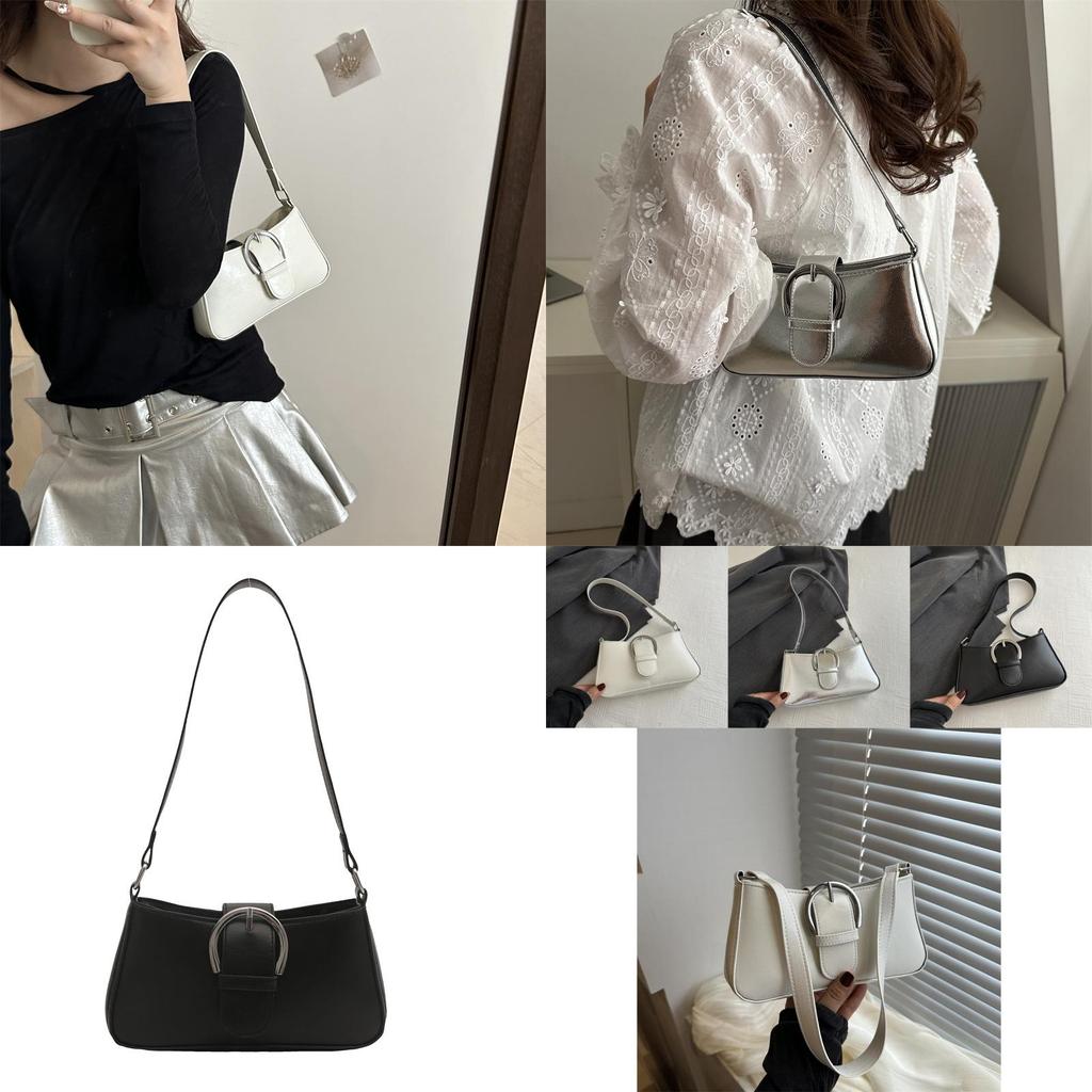Trendy 2024 Fashion Shoulder Bag Stylish Pu Leather Square Crossbody Bag