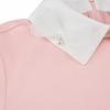 FAIRLIAR GOLF Ribbon Color Block Long Sleeve T-Shirt (Coral)
