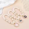 Fashion Pet Pearl Necklace Princess Bow Necklace Cat Dog Accessories Luxury Wedding Party Pet Jewellery Dog Accessories